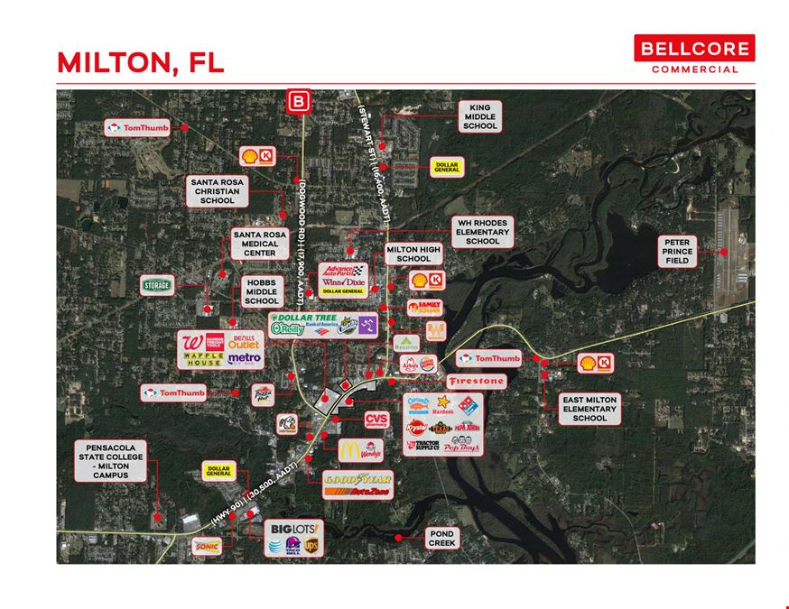 92 Acres in Milton Florida