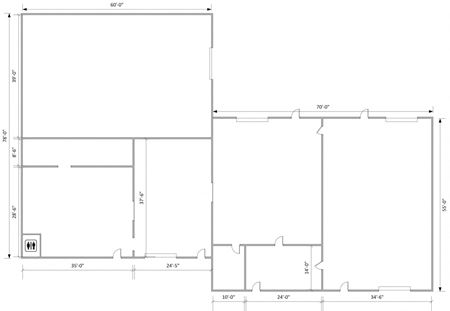 Preview of Industrial space for Rent at 1906 36th St NE