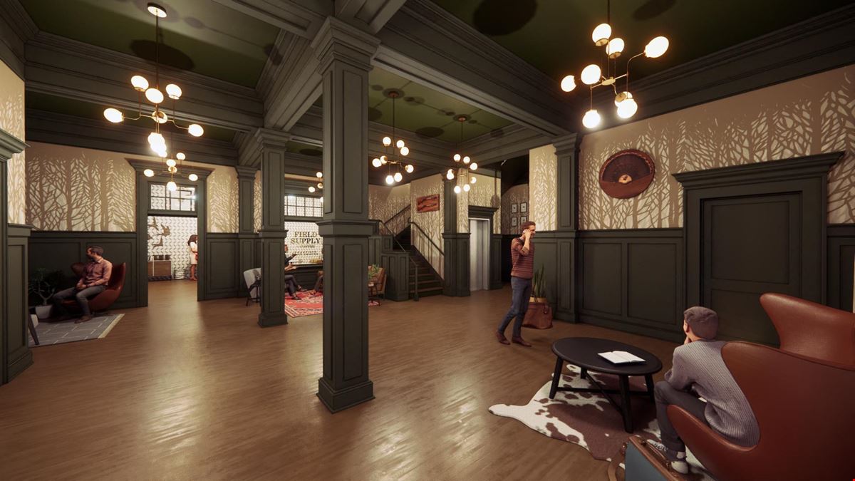 Downtown Edgefield Restaurant Space in Historic Hotel