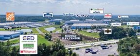 Midway Flex Center | ±57,750 SF Industrial Building (divisible to 24,750 SF) | Lexington County Industrial Park