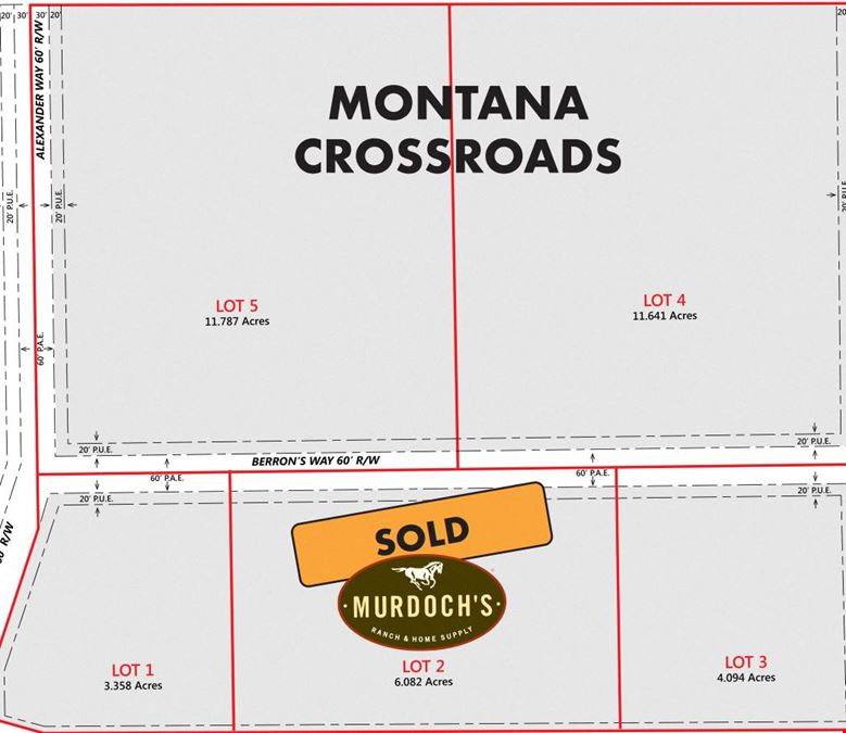 Montana Crossroads Subdivision Lot 4