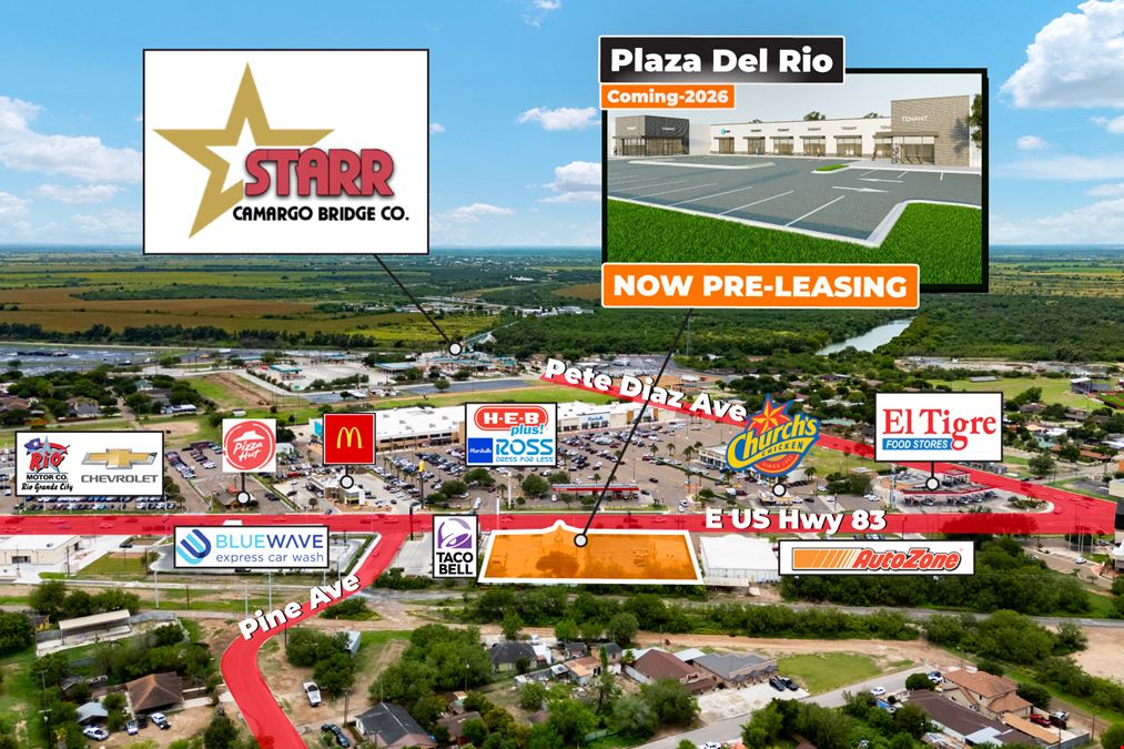 Legacy Plaza | Retail Space Available | Rio Grande City TX