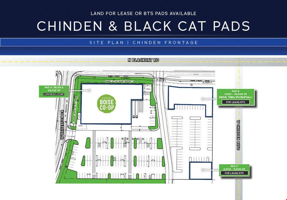 Chinden & Black Cat Pads
