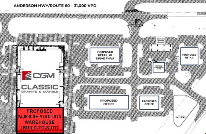 Build-to-Suit Warehouse in Powhatan