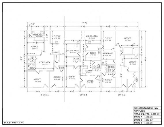 Preview of Office space for Rent at 1633 Montgomery Highway