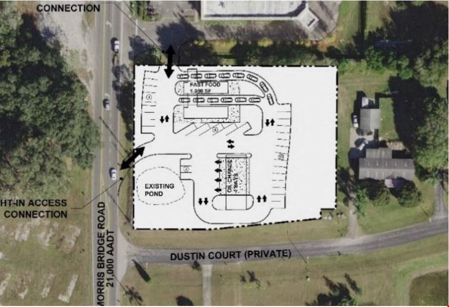 1.11 Acres on Morris Bridge Rd near SR 54