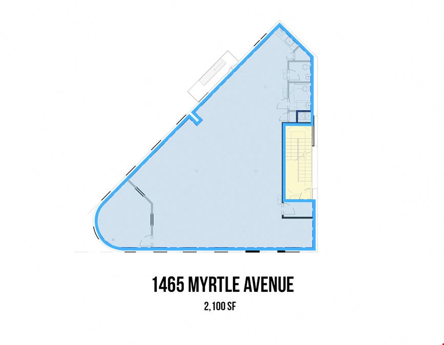 9,265 SF | Corner | 1465 Myrtle Ave | Commercial Building For Sale