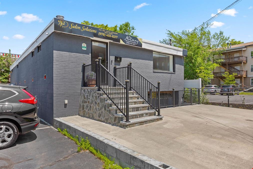 Class C Office or Retail Space for Lease in Lowell, MA