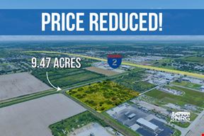 9.47 Acres Ready for Development