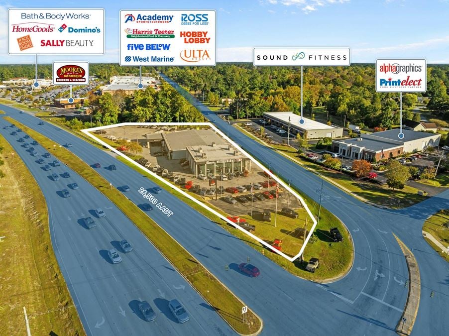 New Bern High Traffic Retail/Flex