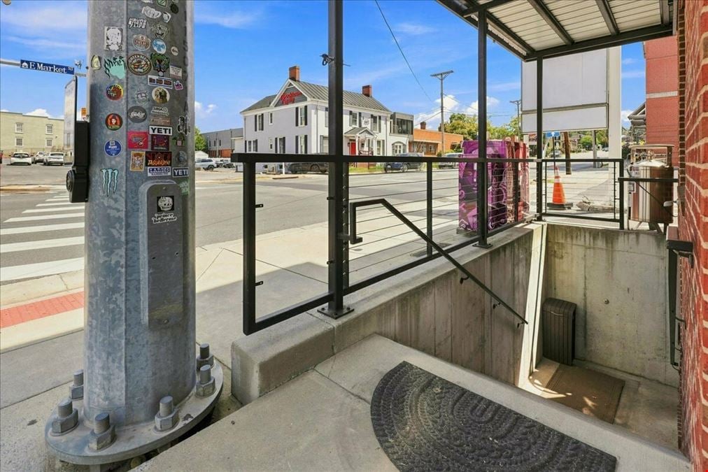 LOWER-LEVEL COMMERCIAL SPACE IN DOWNTOWN HARRISONBURG