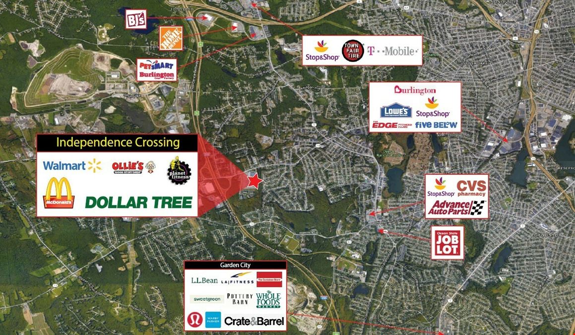 Cranston, RI - Independence Park Shopping Center
