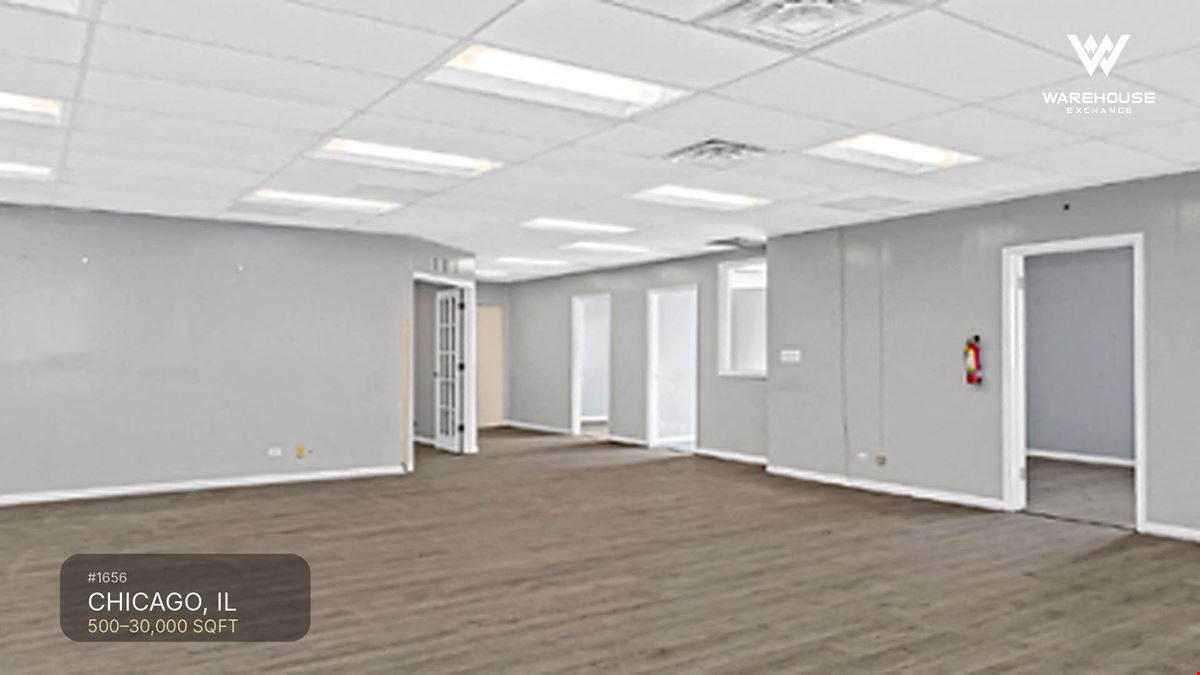 Chicago Warehouse Space for Rent #1656 | 500-4,000 Sq F