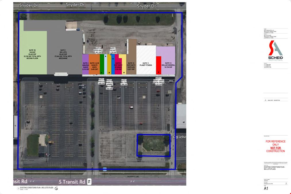 1,730+/- SF to 78,875+/- SF RETAIL SPACE AVAILABLE