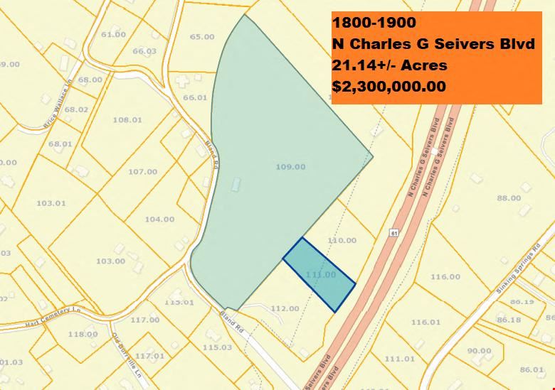 30+ Acres - 3 Development Sites off N Charles G Seivers Blvd Clinton, TN