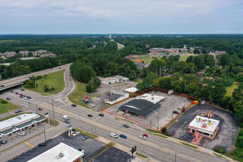 Redevelopment Opportunity: 1.23-Acre High-Traffic Commercial Site on Raeford Rd