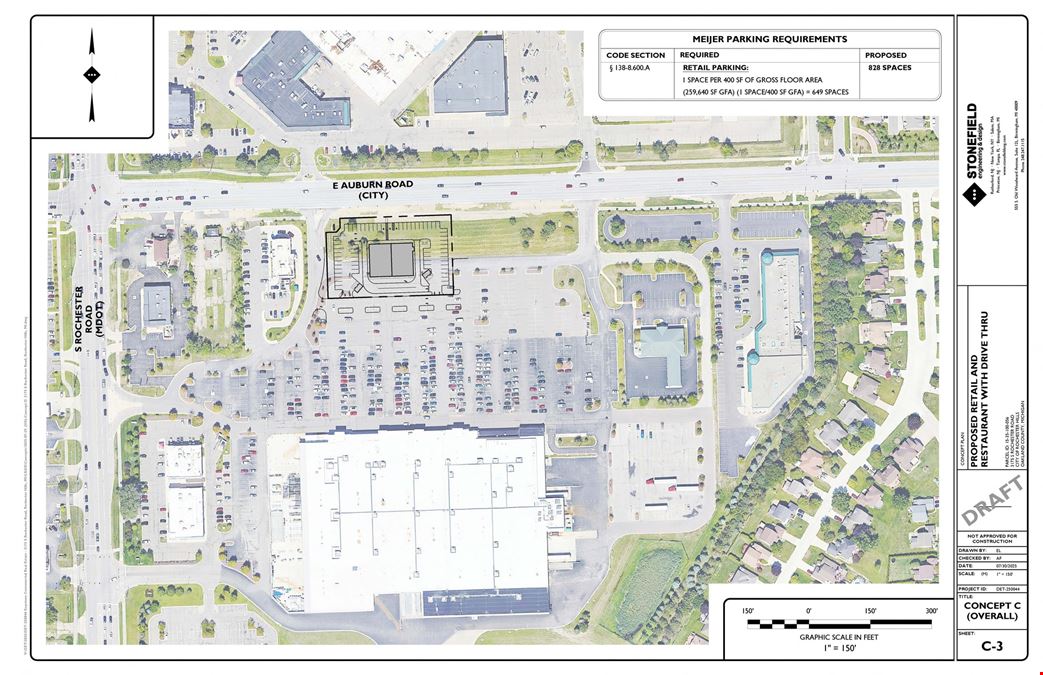 Rochester Hills Meijer Outlot