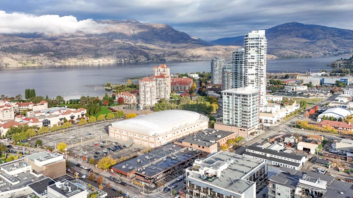 Commercial space available in the Old Cannery Building, an iconic three-storey brick building in Downtown Kelowna