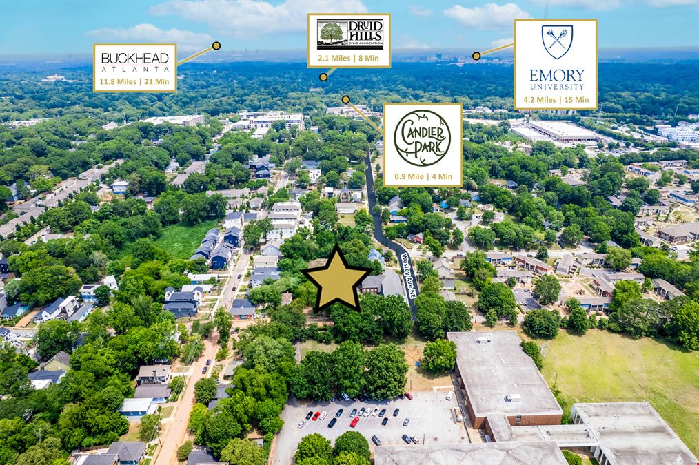 Townhome Development Site | Edgewood Neighborhood | ±1.3 Acres | 30-37 Townhomes