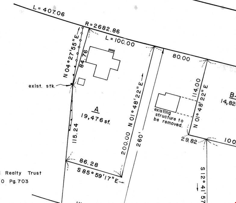High Traffic Redevelopment Opportunity for Sale in Amesbury, MA
