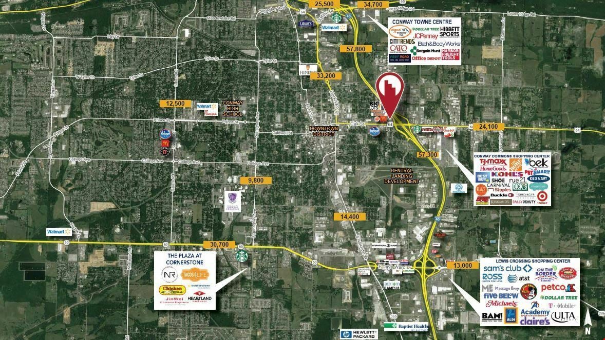 Commercial Lot for Ground Lease or BTS in Conway, AR