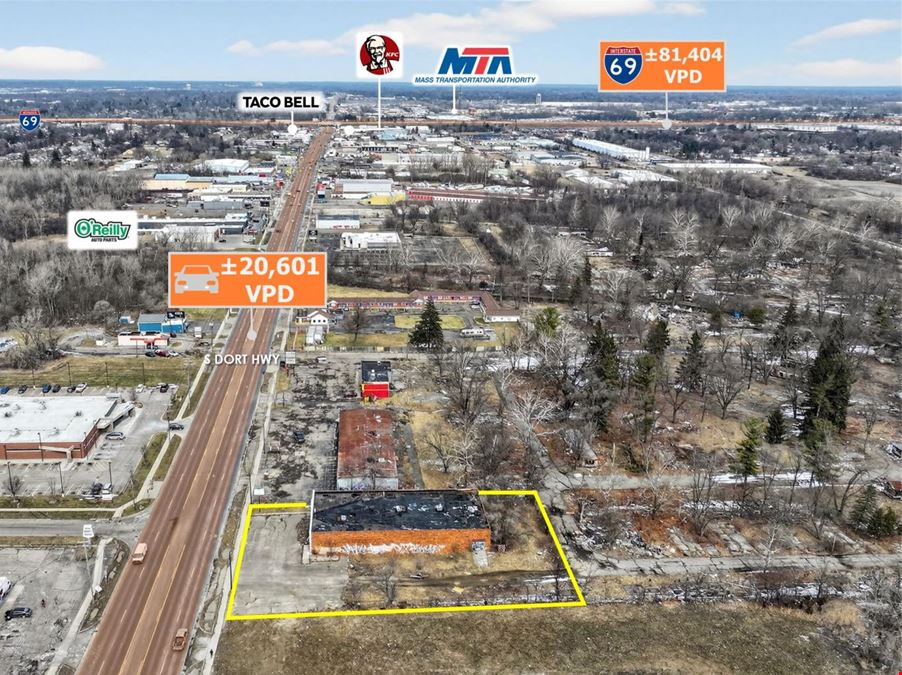 $1 Auction – 8,320 SF Freestanding Retail | 20K VPD