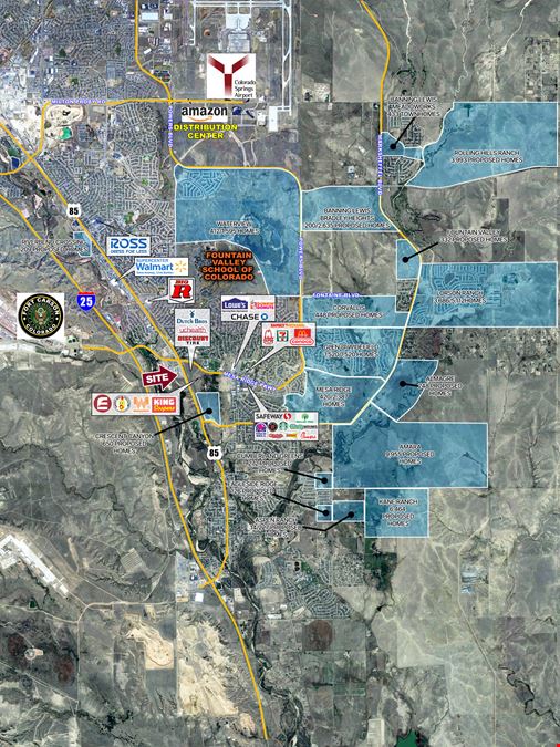 Willow Spring Road & Highway 85 - NWC