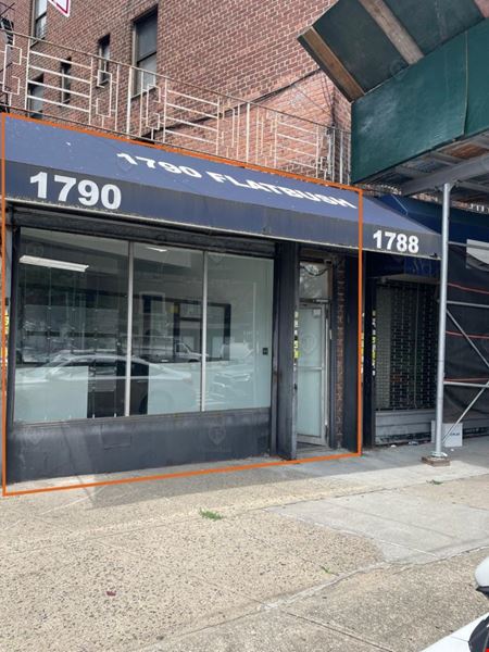 Preview of Retail space for Rent at 1790 Flatbush Ave