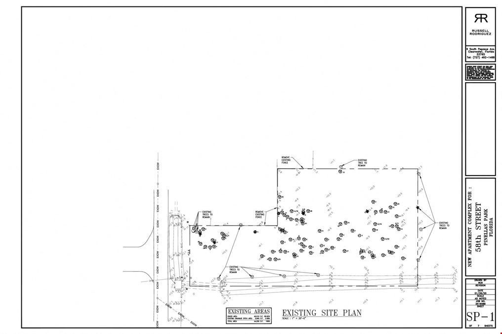 1.01 Acre - 58th Street North 11 Units Residential Development Opportunity