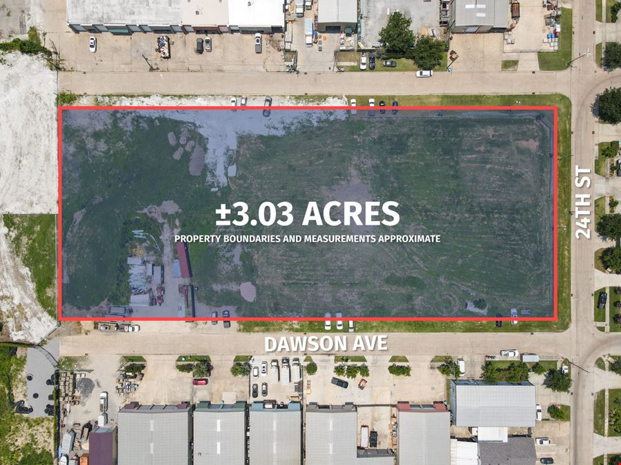 ±3.03-Acre Build-to-Suit Adjacent to MSY Airport