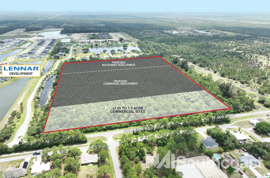 ±1.25 to 1.5 Acre Commercial Sites