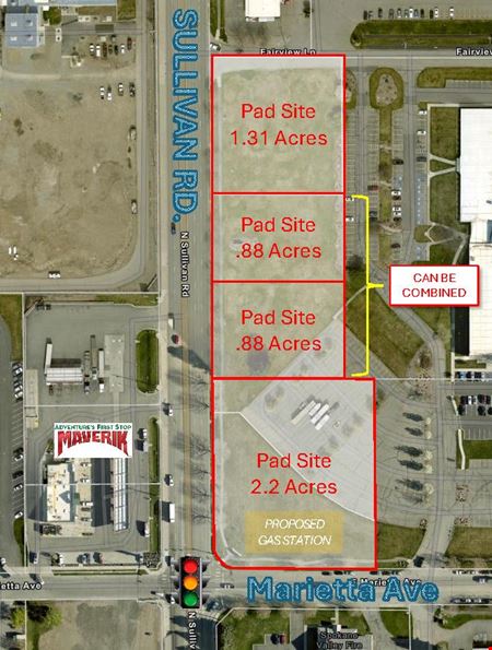 Preview of VacantLand space for Rent at 2818 North Sullivan Road