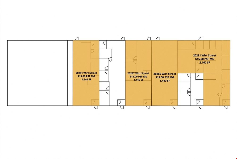 20281, 20285, 20287 & 20291 Wirt Street