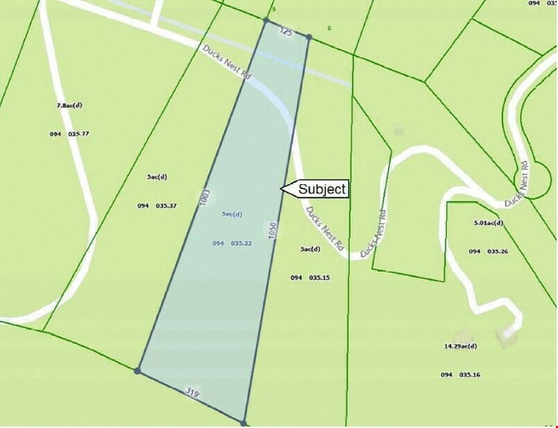 5 acres Unzoned Land in Turtletown TN