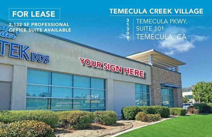 Preview of Office space for Rent at 31309 Temecula Parkway