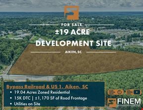 19 Ac. Residential Land | City of Aiken