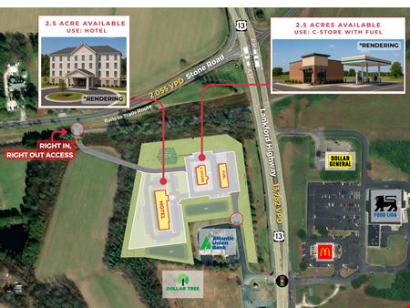 Preview of VacantLand space for Rent at Stone Road Landing