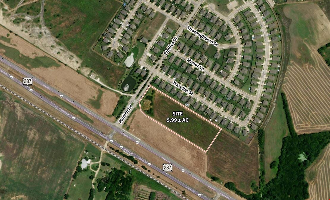 5.996± Acres of Land, Waxahachie, TX