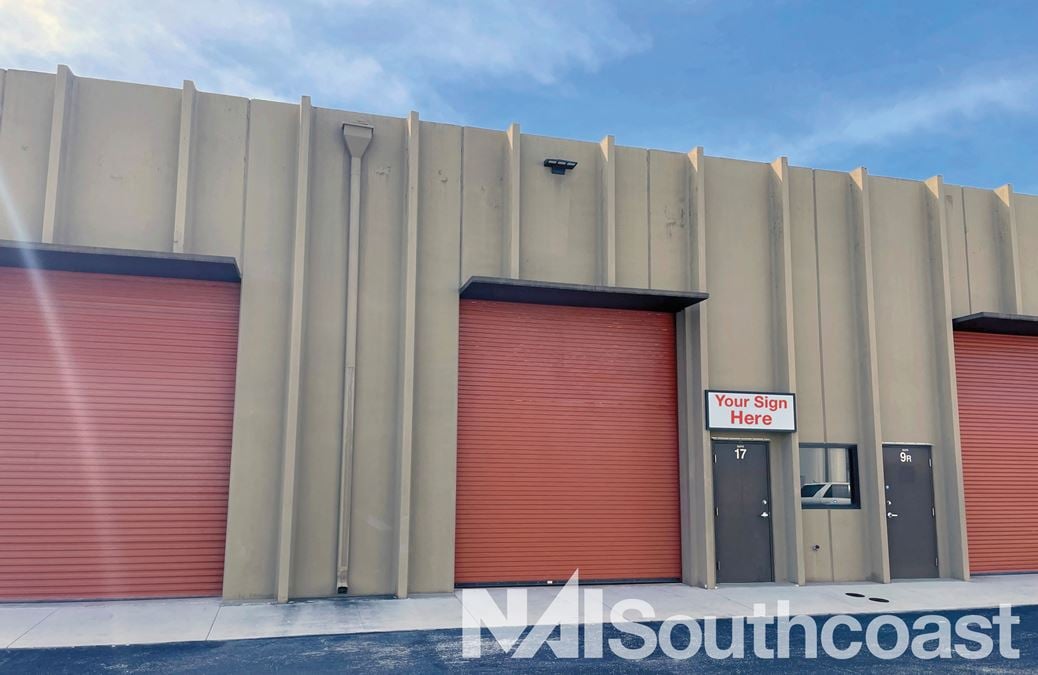 ±1,000-2,000 SF Warehouse For Lease