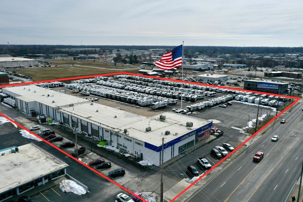 43,434 SF on 7.28 Acres Zoned HC in NE Springfield