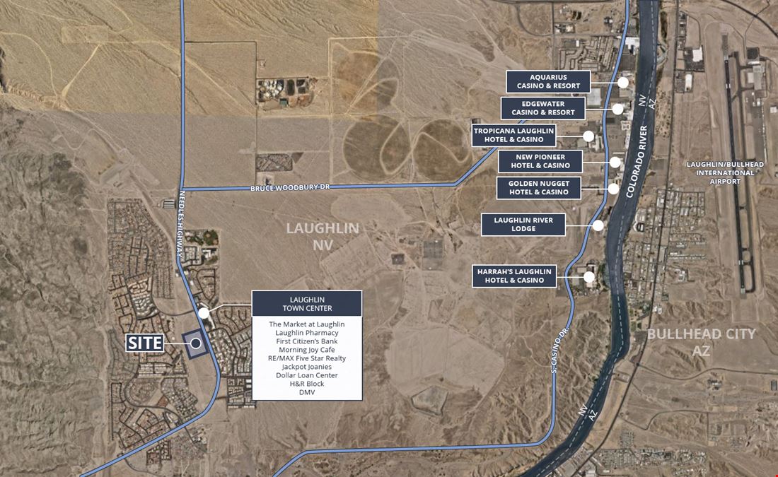 ±12.65 acres For Sale in Laughlin, Nevada