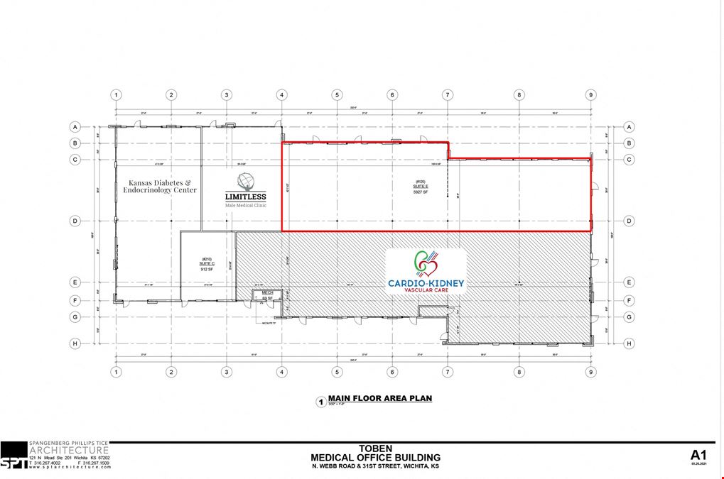 Webb at K-96 Medical Office Building Suites Available for Condo Sale or Lease