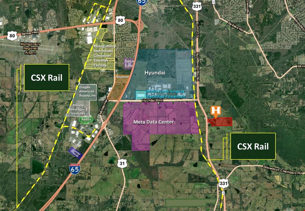 102 +/- Industrial Acres on Highway 331