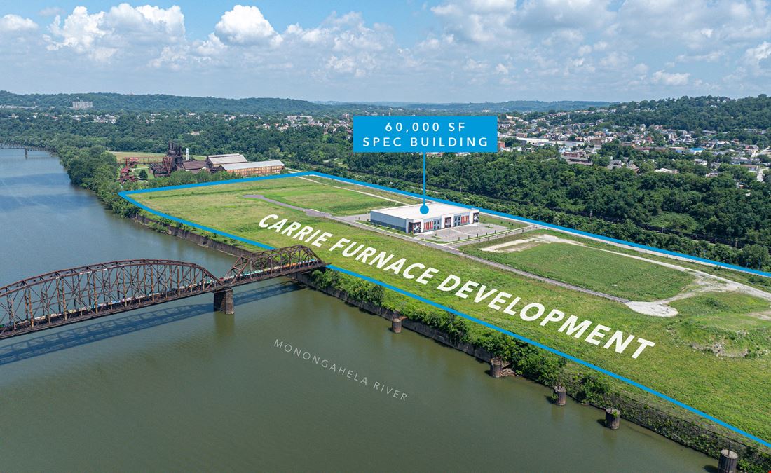 Tech/Flex I: 60,000 SF Spec Building at Carrie Furnace