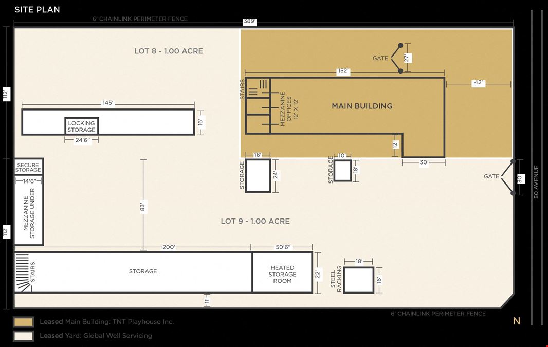Industrial Investment | Building & Yard on 2 Acres