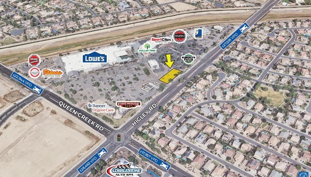 Higley Rd & Queen Creek Rd | NWC - Land