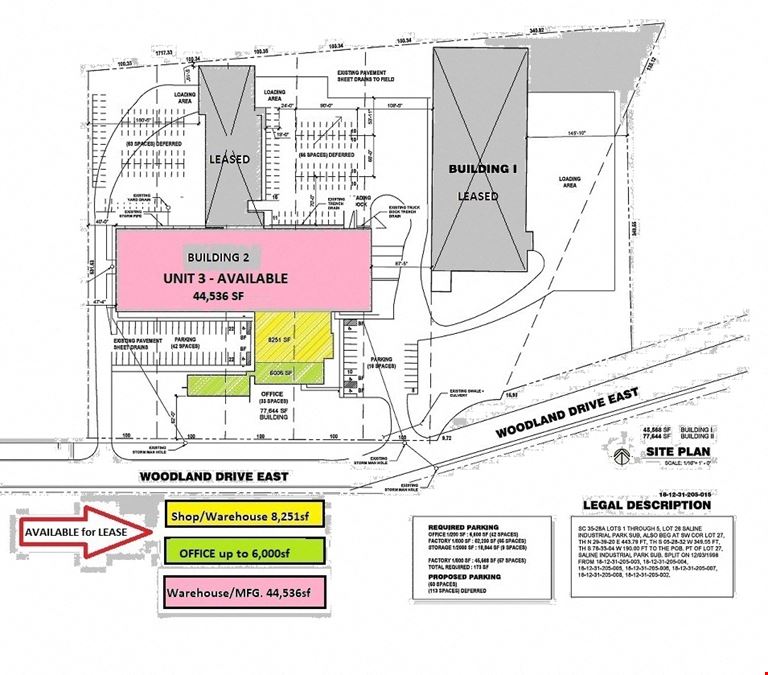 Redies Business Park - Office / Industrial for Lease in Saline