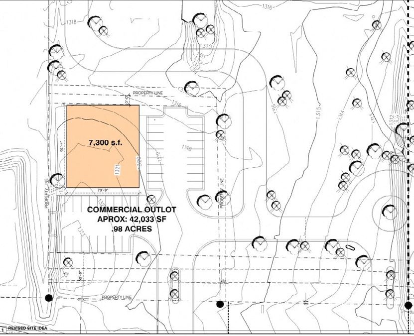 .98-acre development lot for Sale