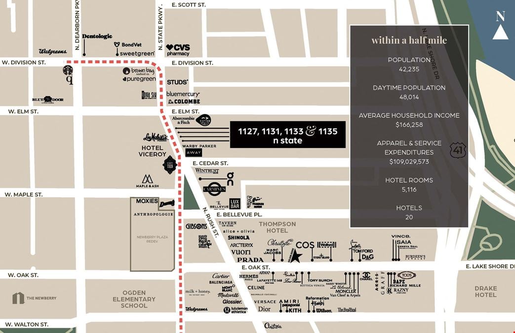 1127-1131-1133-1135 N State Street