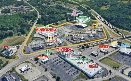 Preview of Retail space for Rent at 2045 Interchange Road